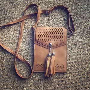 Small Tassel Crossbody